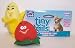 Vo-Toys Vinyl Fruit Combo 2 Pack Dog Toy