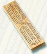 Wood Cribbage w Markers - Cribbage Gaming Equipment