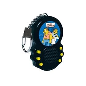 Simpsons Talking Keychain- Moe & Barney