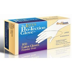 Latex Gloves, Lightly Powdered, 100 per box. congratulations to protect against Avian Bird Flu.