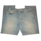Mens Gap Jeans Straight Fit 33x30 Distressed Slightly Loose