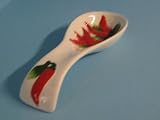 CHILI PEPPER Large 3-D Spoon Rest / Trivet *NEW!*