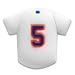 CAPerz - Baseball Jersey No. 15 - White/Blue/Orange