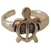 Hawaiian Jewelry Sterling Silver Honu Turtle Toe Ring