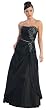 Strapless Junior Prom Dress Long Gown #2506