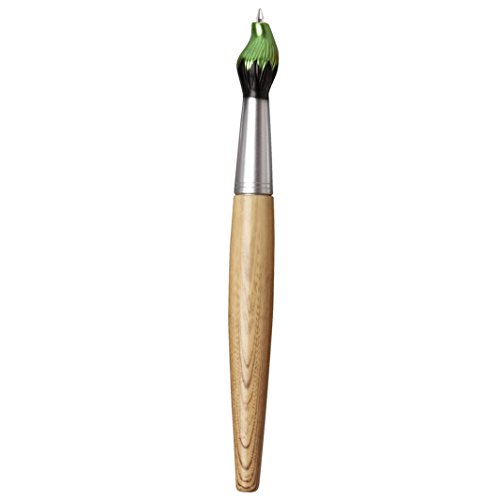 Wooden Paint Brush Pen (Green)