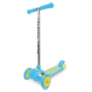 Mookie Mini Street Cruz II Tri-Scooter (Blue/Yellow)