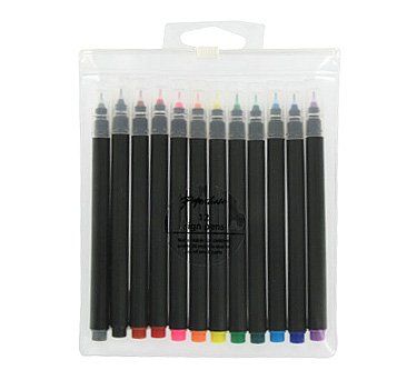 Paperchase 12 Sign Pens. Multi Coloured