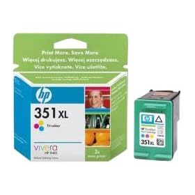 HP 351XL - Print cartridge - 1 x colour (cyan, magenta, yellow) - 580 pages
