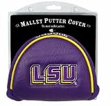 Louisiana State (LSU) Tigers Golf Mallet Putter Cover (Set of 2)