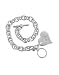 Bombay Duck Base Metal Charm Bracelet with Heart Tag
