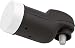 Sharp Universal Single LNB BS 1 R9 EL 100 A (Feeddurchmesser 40 mm, Wetterschutztülle) für Analoger und Digitaler Satelliten-Receiver