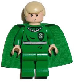 Draco Malfoy (Green Quidditch Uniform, LF) - LEGO Harry Potter 2