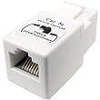 Cables Unlimited UTP-2206 Cat5e RJ45 Keystone Coupler (2 Inch, Gray)