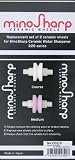 MinoSharp / Shinkansen Water Sharpener set of 2 replacement ceramic wheels for 220 models
