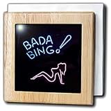 Review 3dRose LLC  / Bada Bing Lady - 6 Inch Tile Napkin Holder