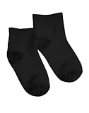 Hanes Boys Ankle Comfortblend® Black EZ Sort® Socks 6-Pack # 432/6B