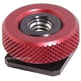 Zacuto Zotshoe (Connects to the Shoe of the Camera and is Taped 1/4 20.)