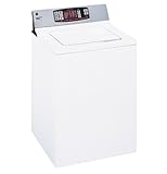GE Commercial Series WNRD2050GWC 27 Top-Load Commercial Washer with 3.5 cu. Ft. Capacity - White