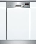 Siemens SR55E502EU Teilintegrierter Geschirrsp&uuml;ler / A+A / 0.78 kWh / 9 MGD / 9 L / Reinigerautomatik / AquaStop / edelstahl