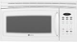 Maytag MMV5165BAW 1.6 cu. ft. Over-the-Range Microwave with 1,000 Cooking Watts, 10 Power Levels, Sensor Cooking/Reheat, WideGlide Tray, 220 CFM Ventilation and Electronic Touch Controls: White