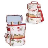 Picnic Time Duet - Rose Edition Two Bottle Insulated Tote 622-04-110