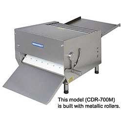Somerset CDR-700M Dough Sheeter - Metallic Rollers,Single Pass