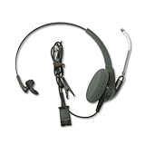 Plantronics Encore Monaural Over-the-Head Telephone Headset w/Clear Voice T ....