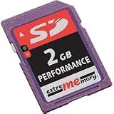 Extrememory Secure Digital (SD) Highspeed Speicherkarte 2GB 133x (original Handelsverpackung)