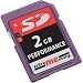 Extrememory Secure Digital (SD) Highspeed Speicherkarte 2GB 133x (Retailverpackung)