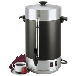 101 Cup Black Stain Aluminum Coffee Urn (15-0238) Category: Coffee Makers and Urns by Regal Ware
