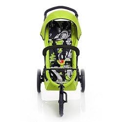 Phil & Ted's Sport Buggy Stroller with Doubles Kit in Graffiti Green
