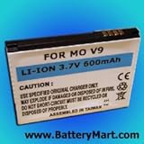 Empire Non OEB Cell Phone Battery for Motorola Razr3, V8, V9, V9m, V9x, Z9, ....
