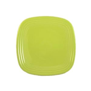 Fiesta 9-1/8-Inch Square Luncheon Plate, Lemongrass