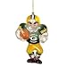Green Bay Packers Acrylic Football Player 3.5 Ornament