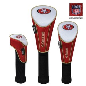 San Francisco 49ers Set of Three Headcovers
