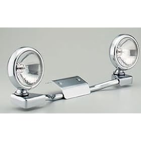 Honda VTX1300 R S Chrome Light Bar 2 Lights 04-07