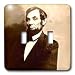 History - Abraham Lincoln - Light Switch Covers - double toggle switch