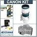 Canon EF 300mm f/4L IS USM Image Stabilizer AF Telephoto Lens Kit, USA with Tiffen 77mm Photo Essentials Filter Kit, Lens Cap Leash, Professional Lens Cleaning Kit