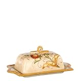 Vietri Affresco Butter/Cheese Dish
