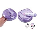 soin des ongles de mains et de pieds - manucure pedicure et seche ongles electrique + accessoires + 2 coupes ongles et ciseau a onglepar ref 47