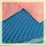 Mabis Hospital-Size Convoluted Bed Pads, 33" x 72" x 4" 552-7940-0000