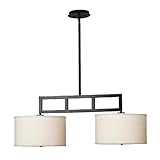 Kenroy Home 10062ORB Endicott 2-Light Island Light, Oil Rubbed Bronze