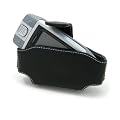 Incipio Leather Case Pouch for T-mobile Sidekick II 2 ID PPC 6800 XV6800 and Danger Hiptop - Black