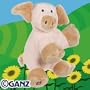Webkinz Floppy Pig with Webkinz Magnetic Bookmark
