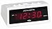Chaney Instruments White Challenger Alarm Clock with Set & Forget Technology Image