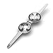 SKT Single Press Lemon Lime Squeezer, Manual Steel Citrus Press Dishwasher Safe and Anti Corrosive