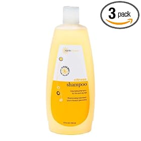 Earth Science Citress Shampoo, 12-Ounce Bottles (Pack of 3)