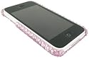 GreyMobiles 'Pink Crystals' Shell Case For Apple iPhone 3G/3GS WITH FREE SCREEN PROTECTOR