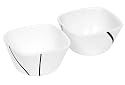 Corelle Coordinates 7-Ounce Ramekin, Set of 2, Simple Lines